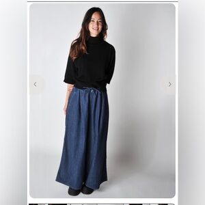 Sofie D'Hoore Indigo Wide-Leg Denim pants